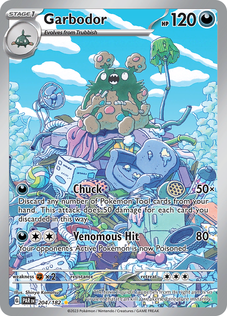 Garbodor (204/182) [Scarlet & Violet: Paradox Rift] | Odin's Place