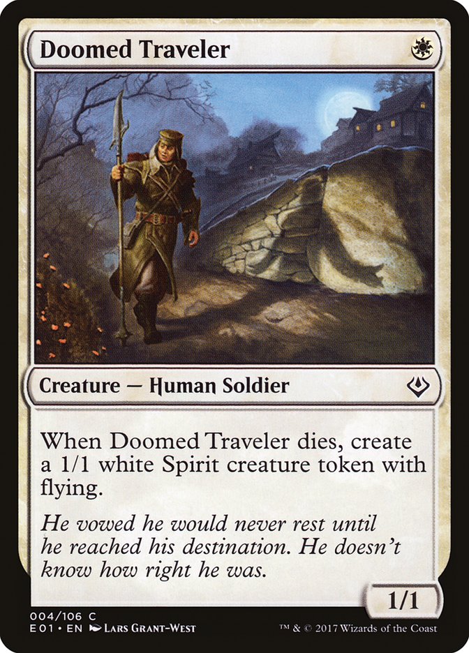 Doomed Traveler (4) [Archenemy: Nicol Bolas] | Odin's Place