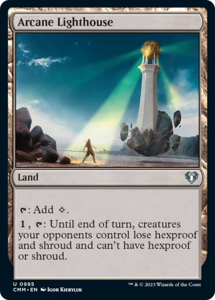 Arcane Lighthouse [Commander Masters] | Odin's Place