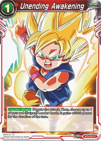 Unending Awakening (BT3-027) [Cross Worlds] | Odin's Place
