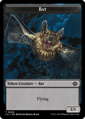 Bat // Vampire (0004) Double-Sided Token [The Lost Caverns of Ixalan Commander Tokens] | Odin's Place