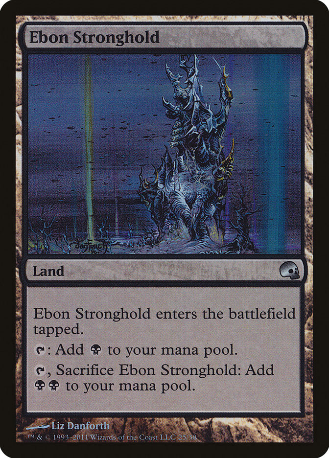 Ebon Stronghold (25) [Premium Deck Series: Graveborn] | Odin's Place