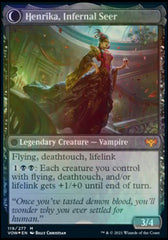 Henrika Domnathi // Henrika, Infernal Seer [Innistrad: Crimson Vow Prerelease Promos] | Odin's Place
