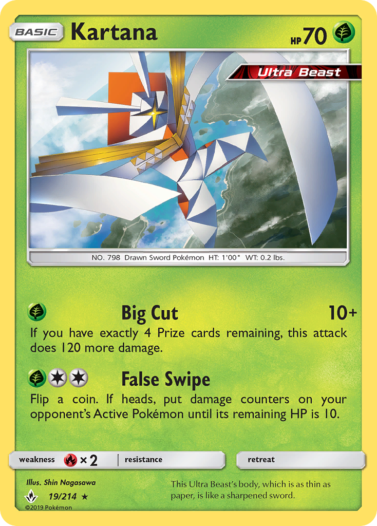 Kartana (19/214) [Sun & Moon: Unbroken Bonds] | Odin's Place