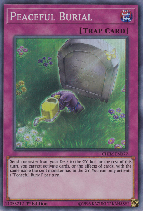 Peaceful Burial [CHIM-EN077] Super Rare | Odin's Place