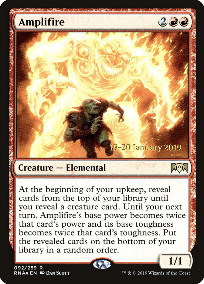 Amplifire (92) [Ravnica Allegiance Prerelease Promos] | Odin's Place