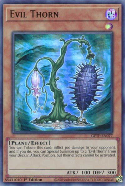 Evil Thorn [GFTP-EN077] Ultra Rare | Odin's Place