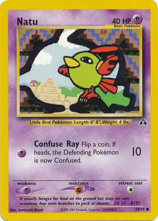 Natu (59/75) [Neo Discovery Unlimited] | Odin's Place