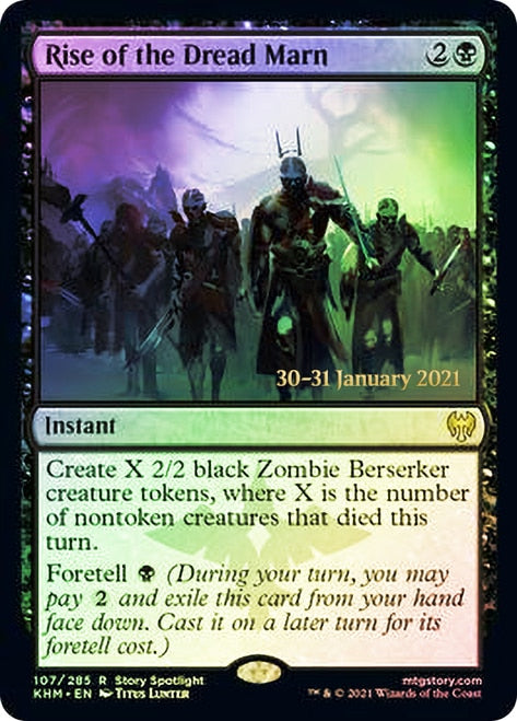 Rise of the Dread Marn [Kaldheim Prerelease Promos] | Odin's Place