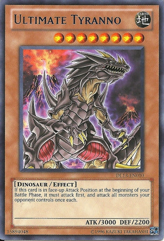 Ultimate Tyranno (Blue) [DL13-EN010] Rare | Odin's Place
