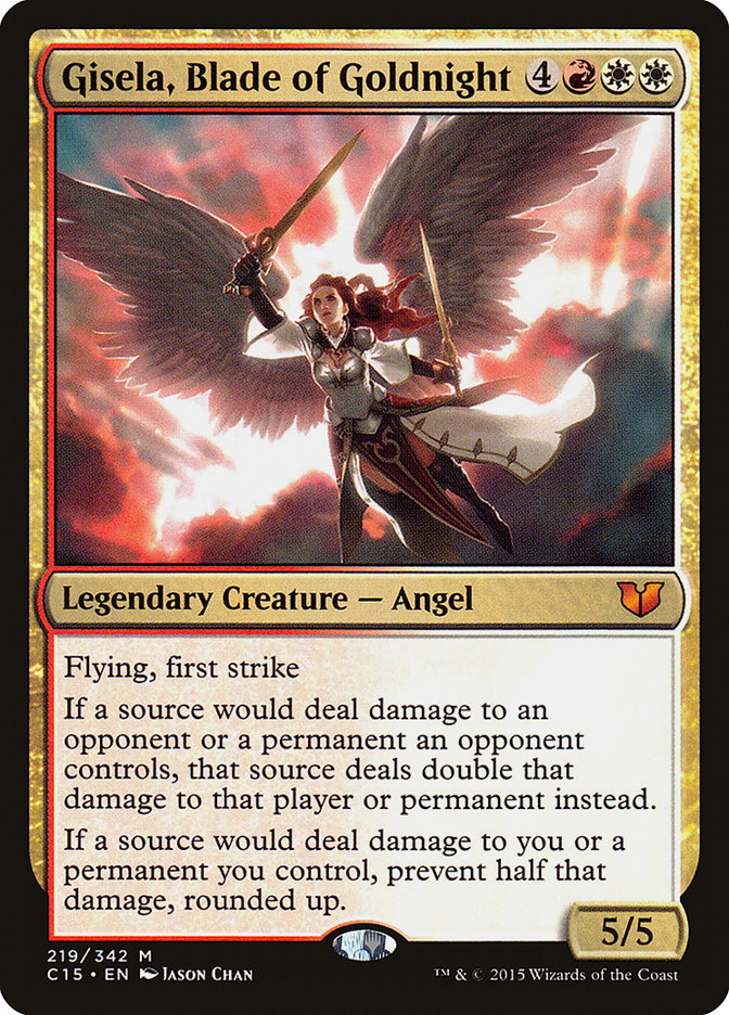 Gisela, Blade of Goldnight (219) [Commander 2015] | Odin's Place