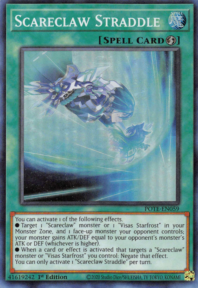 Scareclaw Straddle [POTE-EN059] Super Rare | Odin's Place