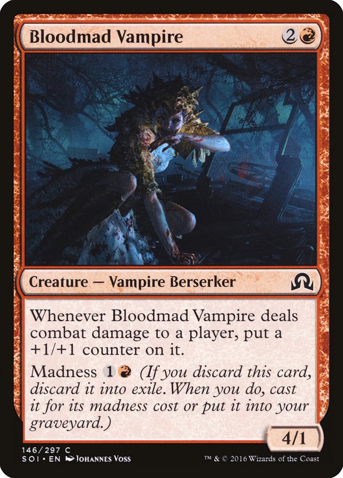 Bloodmad Vampire (146) [Shadows over Innistrad] | Odin's Place