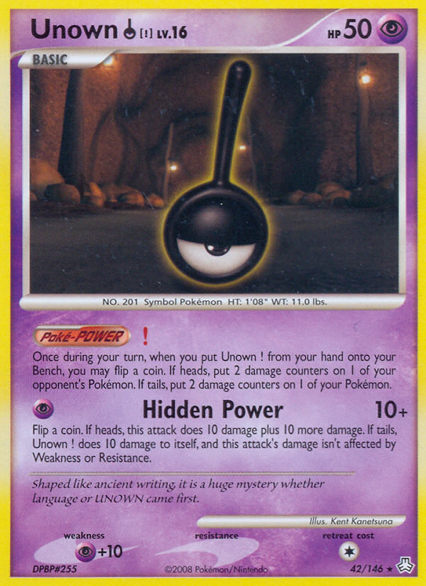 Unown ! (42/146) [Diamond & Pearl: Legends Awakened] | Odin's Place