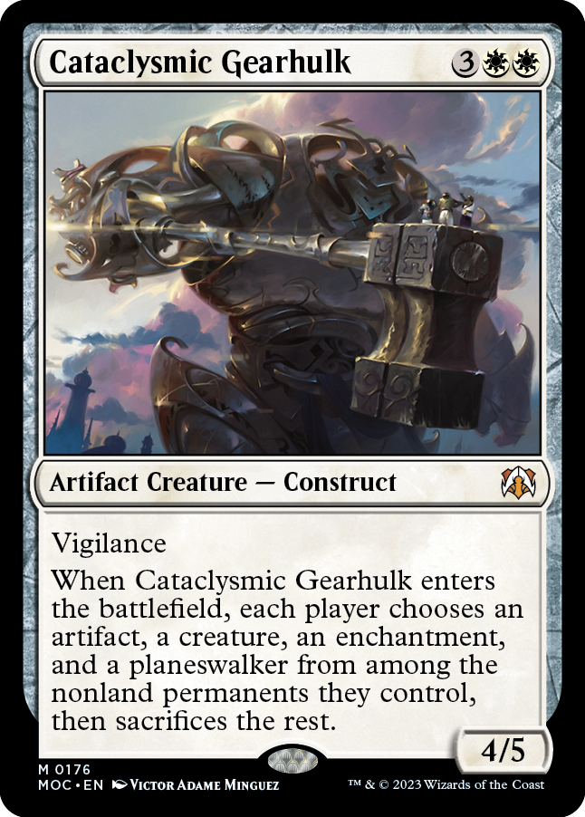 Cataclysmic Gearhulk [March of the Machine Commander] | Odin's Place