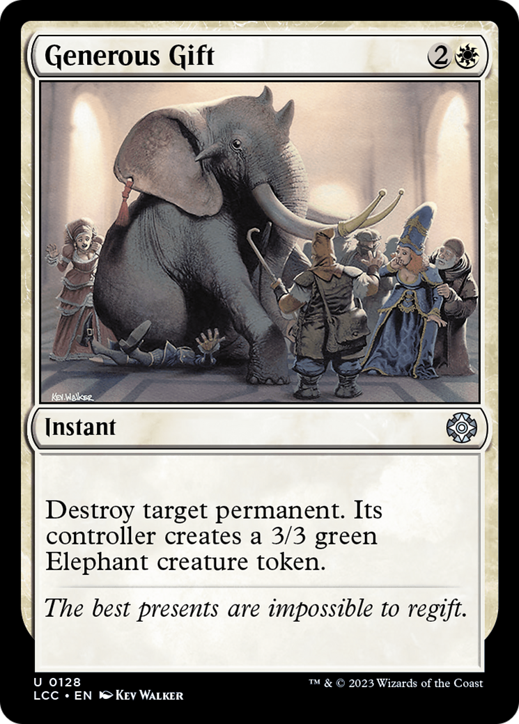 Generous Gift [The Lost Caverns of Ixalan Commander] | Odin's Place