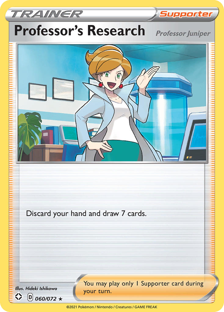 Professor's Research (060/072) (Professor Juniper) [Sword & Shield: Shining Fates] | Odin's Place