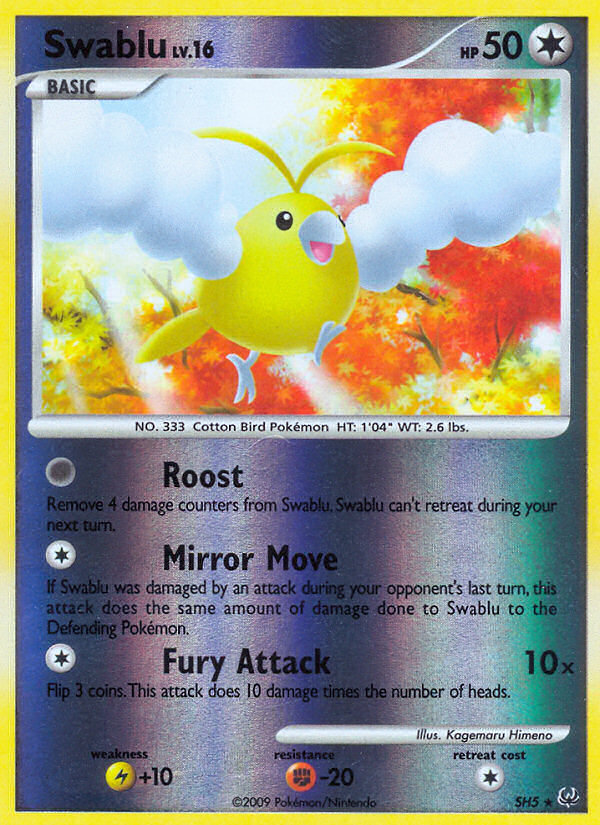 Swablu (SH5) [Platinum: Base Set] | Odin's Place