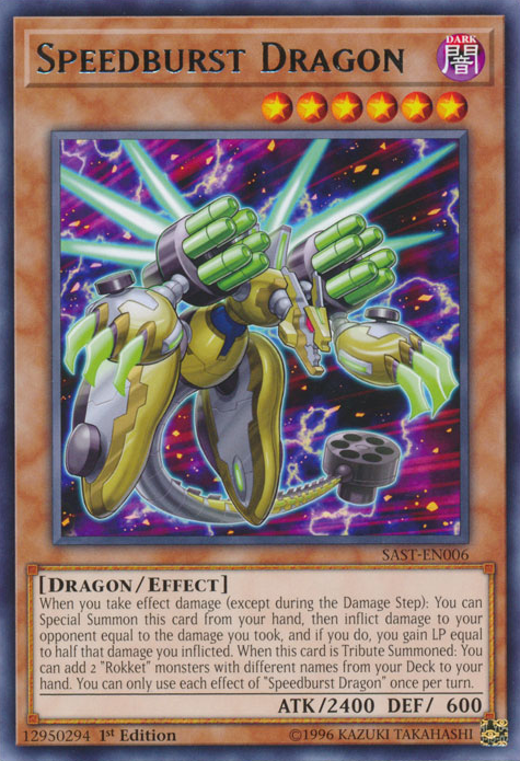 Speedburst Dragon [SAST-EN006] Rare | Odin's Place