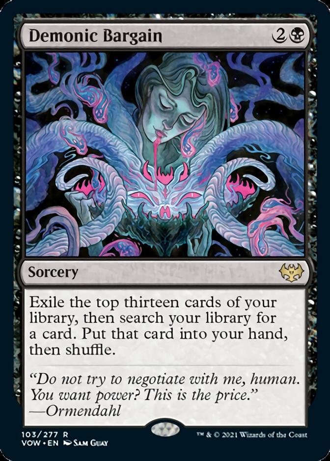Demonic Bargain [Innistrad: Crimson Vow] | Odin's Place