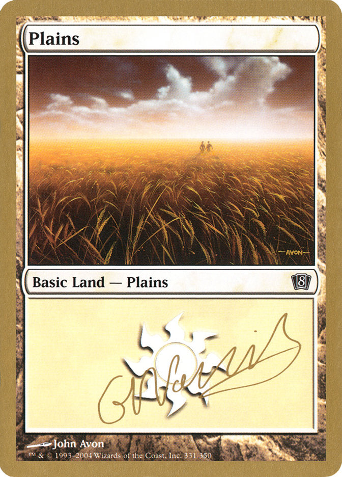 Plains (gn331) (Gabriel Nassif) [World Championship Decks 2004] | Odin's Place
