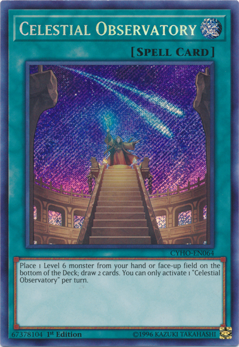 Celestial Observatory [CYHO-EN064] Secret Rare | Odin's Place
