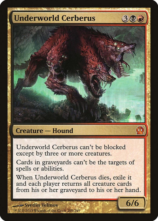 Underworld Cerberus (208) [Theros] | Odin's Place