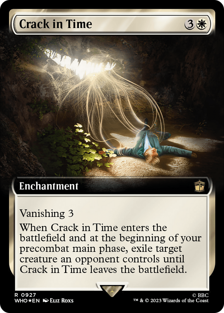 Crack in Time (Extended Art) (Surge Foil) [Doctor Who] | Odin's Place