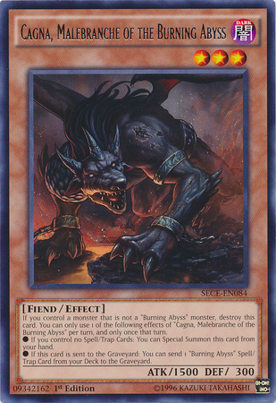 Cagna, Malebranche of the Burning Abyss [SECE-EN084] Rare | Odin's Place