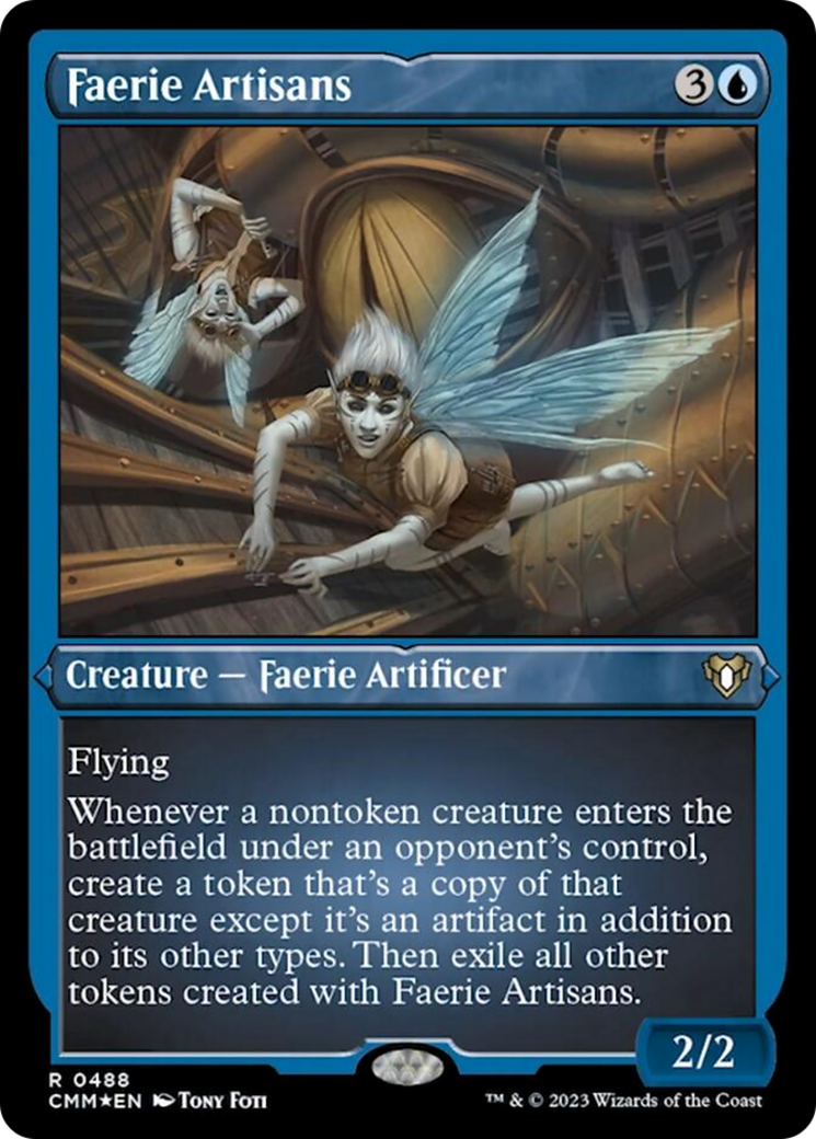 Faerie Artisans (Foil Etched) [Commander Masters] | Odin's Place