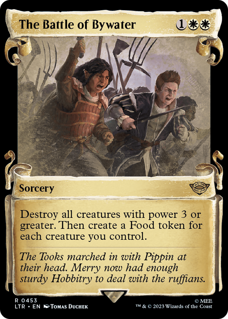 The Battle of Bywater [The Lord of the Rings: Tales of Middle-Earth Showcase Scrolls] | Odin's Place
