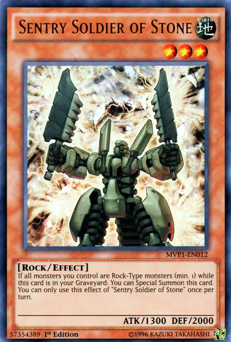 Sentry Soldier of Stone [MVP1-EN012] Ultra Rare | Odin's Place