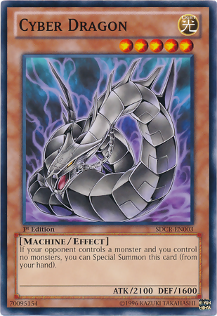 Cyber Dragon (Black) [SDCR-EN003] Common | Odin's Place