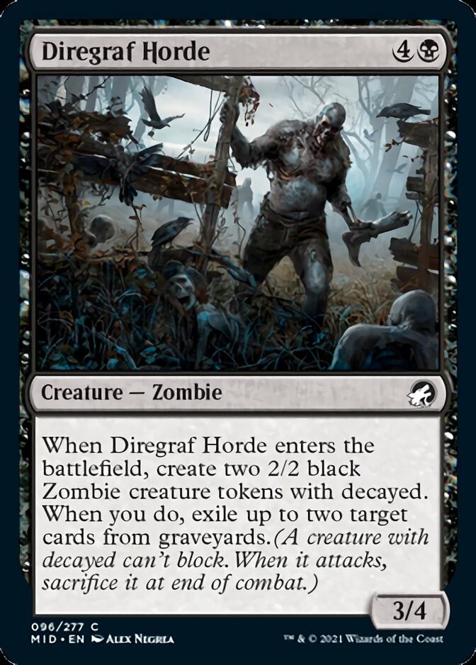 Diregraf Horde [Innistrad: Midnight Hunt] | Odin's Place