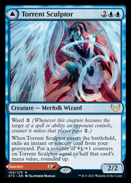 Torrent Sculptor // Flamethrower Sonata [Strixhaven: School of Mages] | Odin's Place