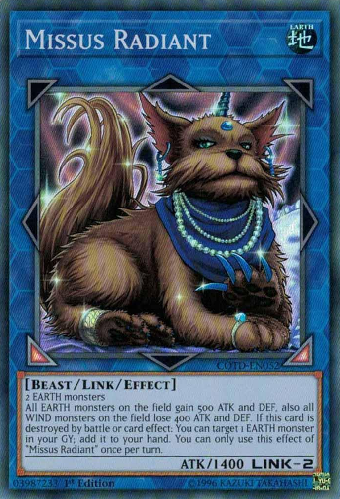 Missus Radiant [COTD-EN052] Super Rare | Odin's Place