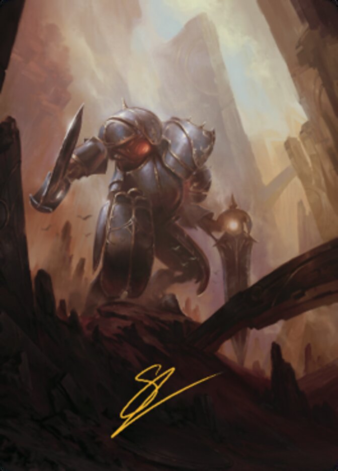 Mountain Art Card (Gold-Stamped Signature) [The Brothers' War Art Series] | Odin's Place