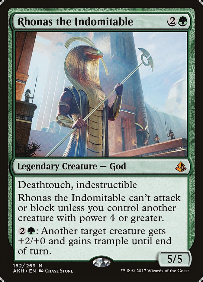Rhonas the Indomitable (182) [Amonkhet] | Odin's Place