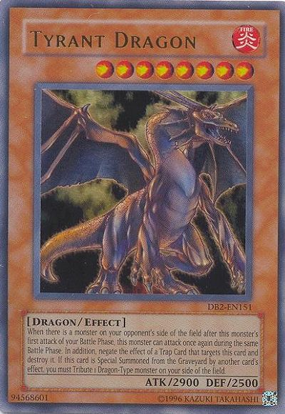 Tyrant Dragon [DB2-EN151] Ultra Rare | Odin's Place