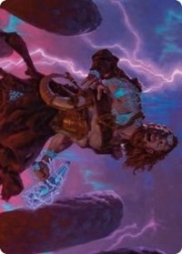 Toralf, God of Fury Art Card [Kaldheim Art Series] | Odin's Place