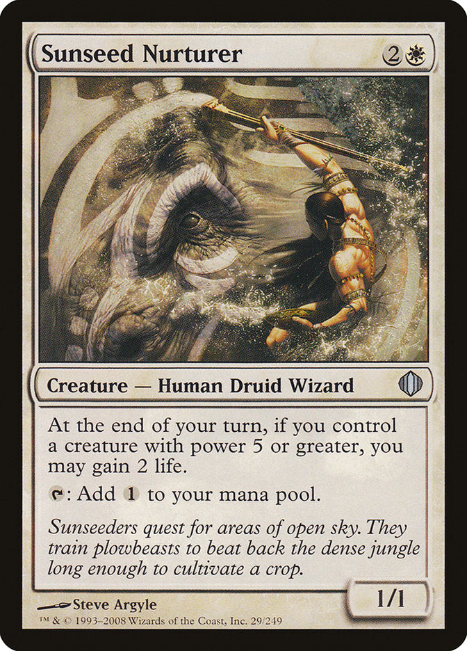 Sunseed Nurturer (29) [Shards of Alara] | Odin's Place