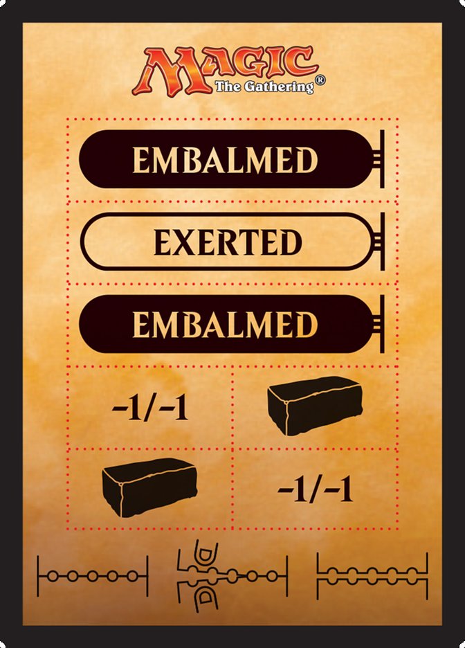 Punchcard [Amonkhet Tokens] | Odin's Place