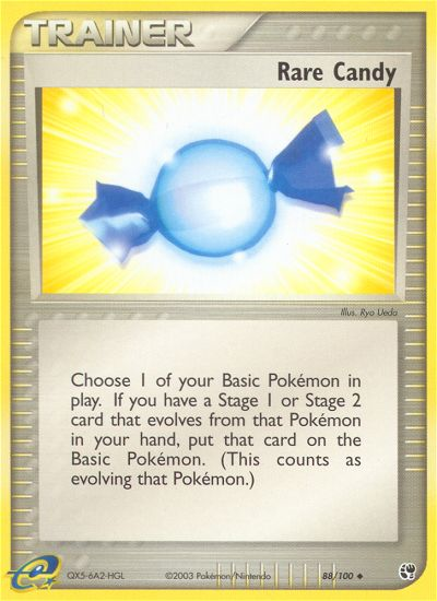 Rare Candy (88/100) [EX: Sandstorm] | Odin's Place