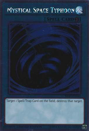 Mystical Space Typhoon [NKRT-EN040] Platinum Rare | Odin's Place