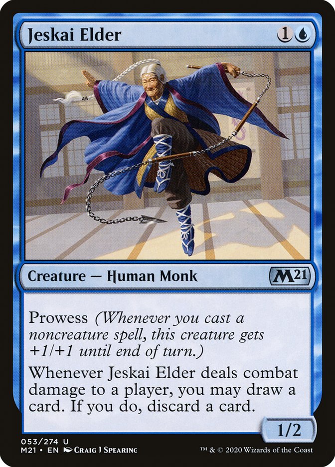 Jeskai Elder [Core Set 2021] | Odin's Place