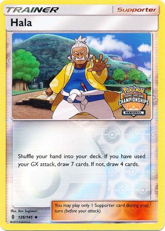 Hala (126/145) (Regional Championship Promo) [Sun & Moon: Guardians Rising] | Odin's Place