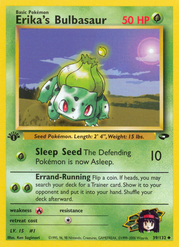 Erika's Bulbasaur (39/132) [Gym Challenge 1st Edition] | Odin's Place