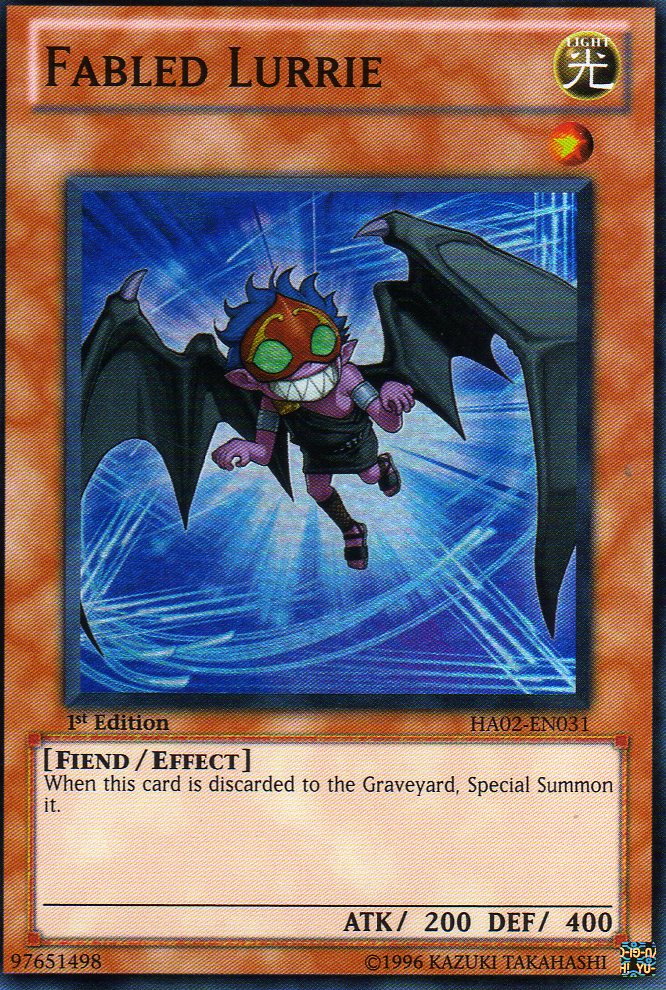 Fabled Lurrie [HA02-EN031] Super Rare | Odin's Place