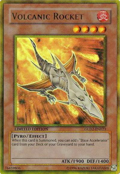 Volcanic Rocket [GLD2-EN023] Ultra Rare | Odin's Place