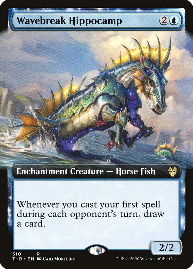 Wavebreak Hippocamp (Extended Art) [Theros Beyond Death] | Odin's Place